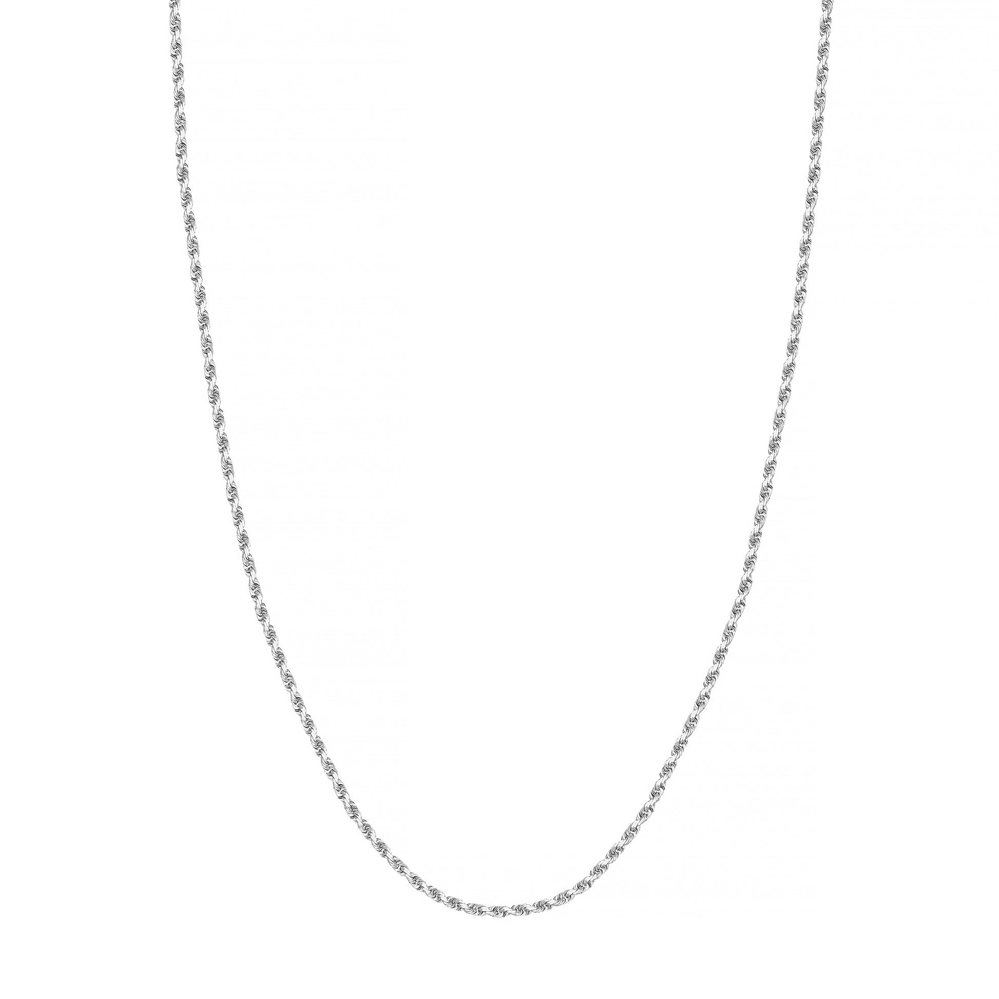 2.15mm D/C Rope Chain with Lobster Lock