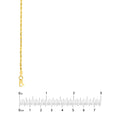 2.15mm D/C Rope Chain with Lobster Lock