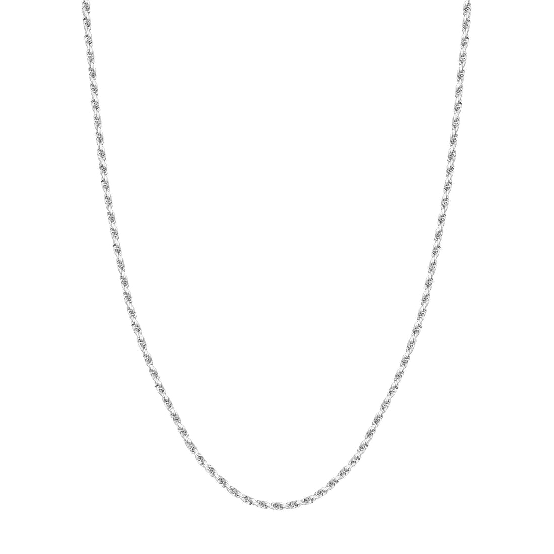 2.7mm D/C Rope Chain with Lobster Lock