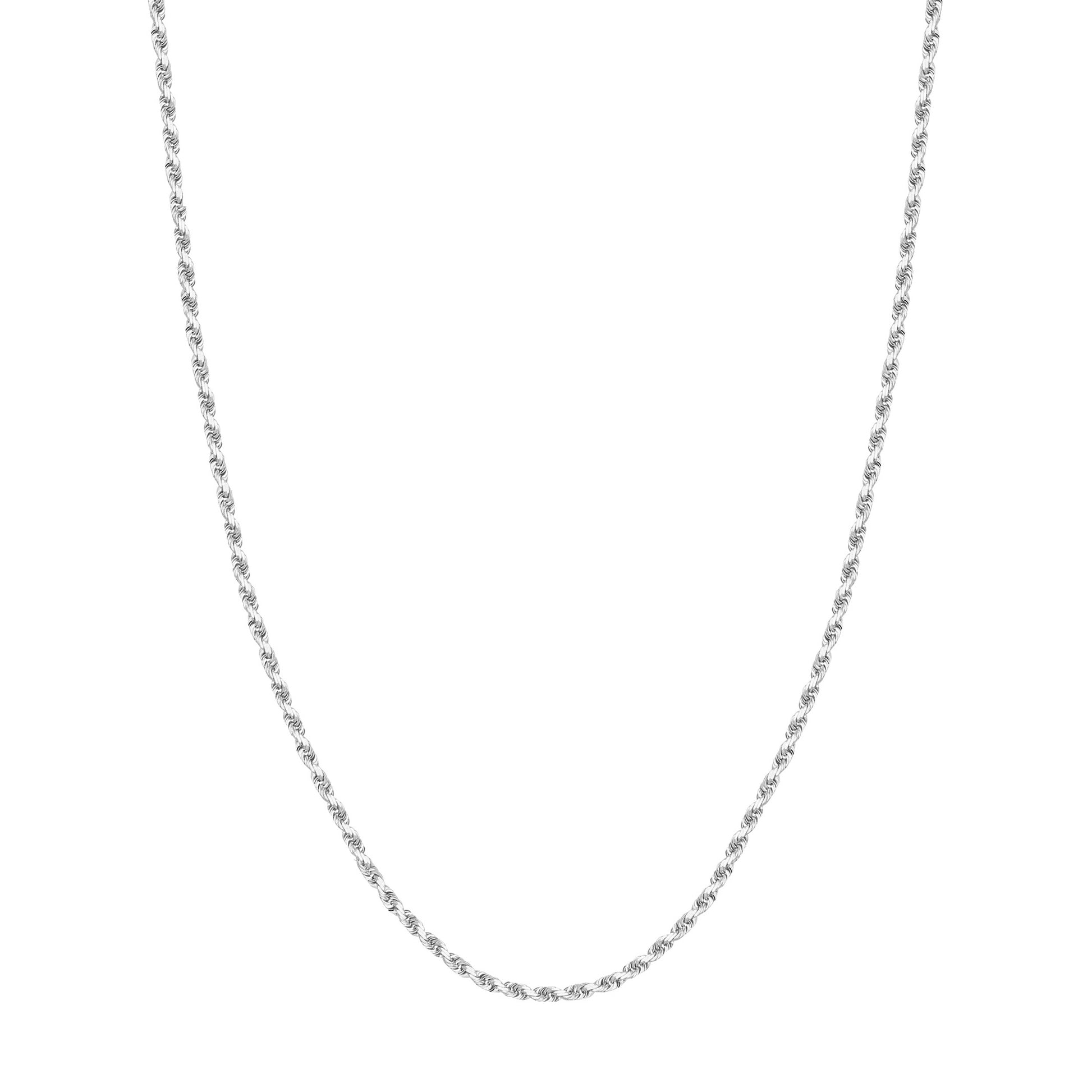 3mm D/C Rope Chain with Lobster Lock