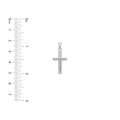 Textured Crucifix Pendant