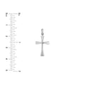 Flare-edged Cross Pendant