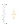 Flare-edged Cross Pendant