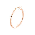 2mm x 30mm Polished Hoop Earrings