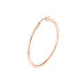 2mm x 40mm Polished Hoop Earrings