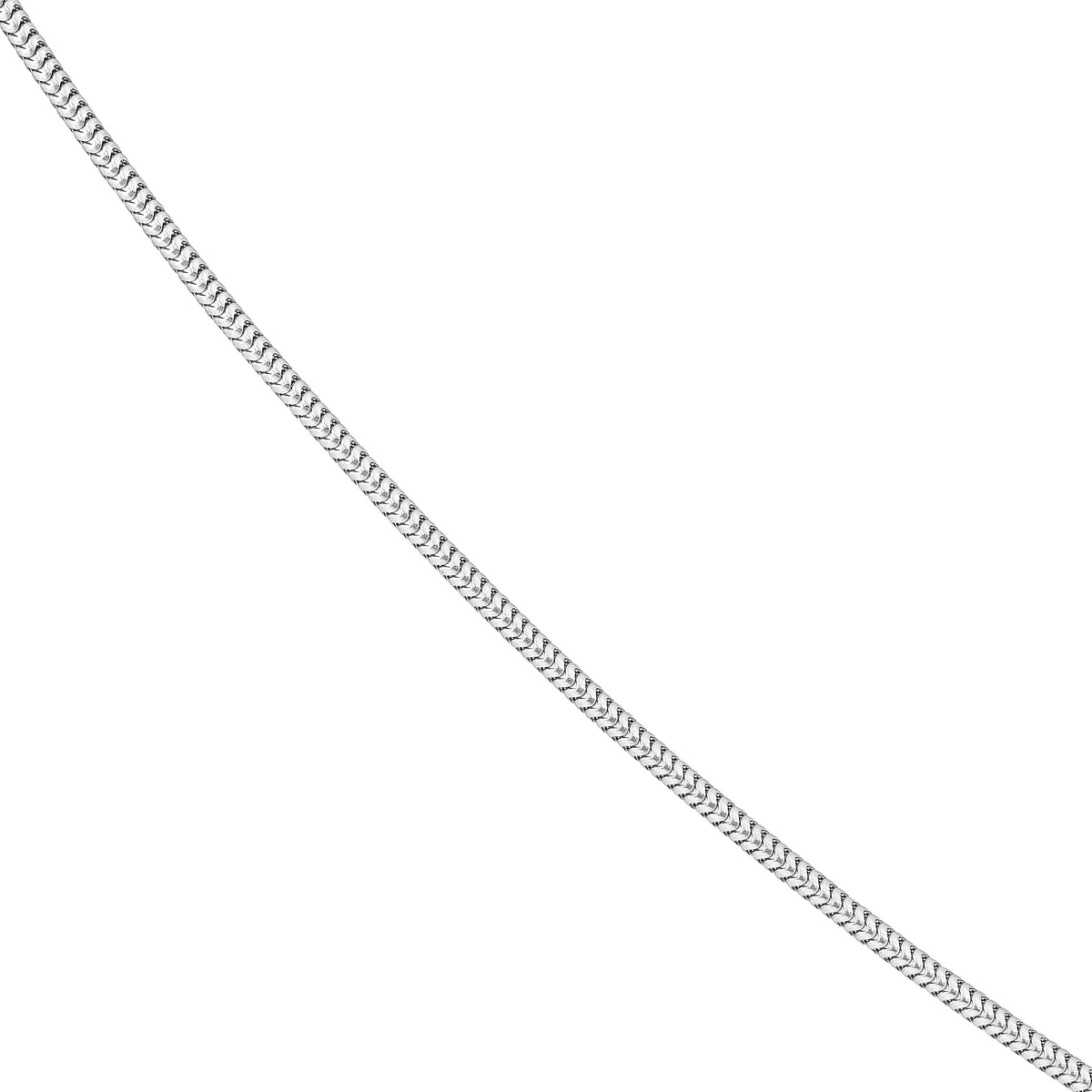 Sterling Silver 1.2mm Snake Chain with Lobster Lock