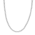 Sterling Silver 4.85mm Oxidized Twisted Oval Link PSL