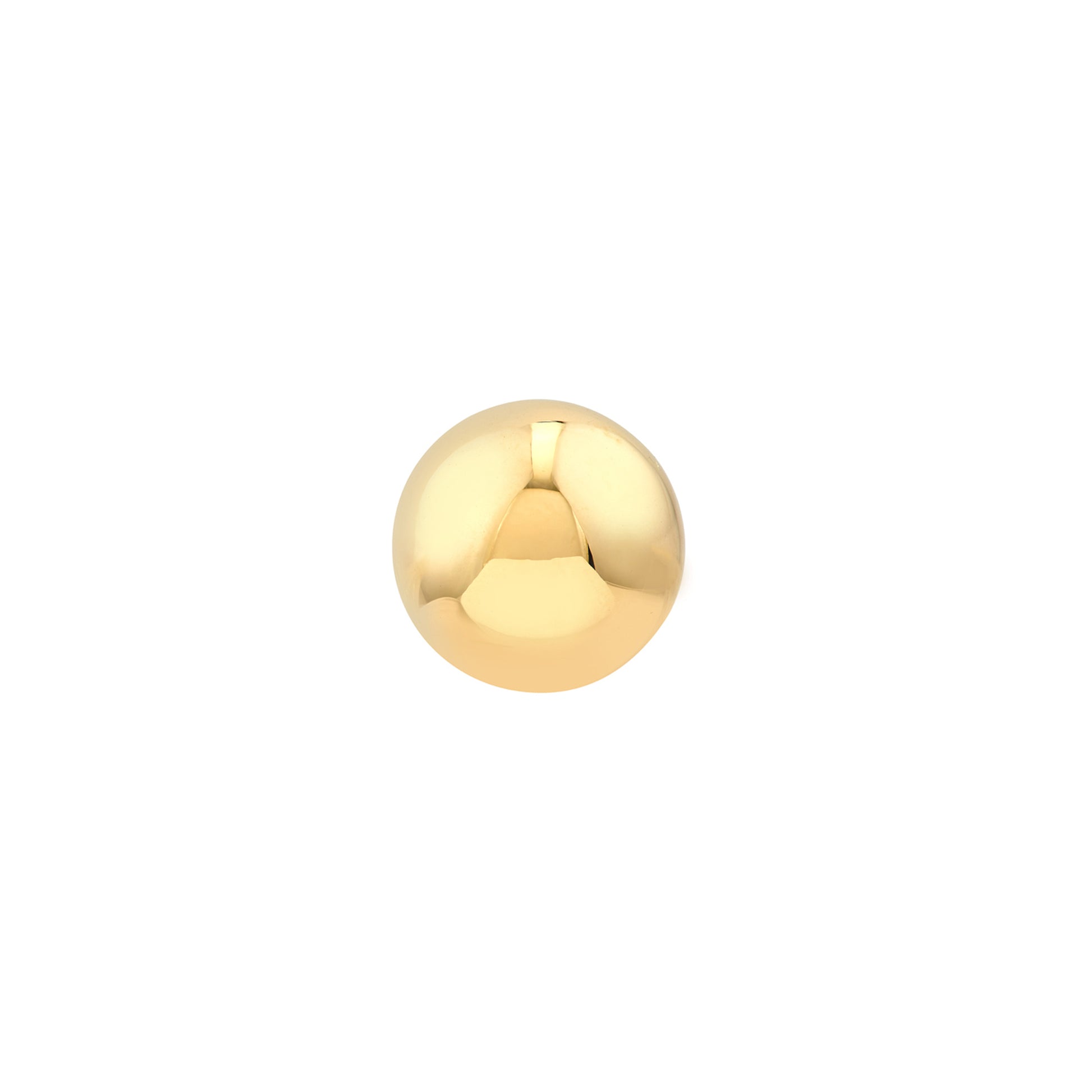 8mm Polished Ball Stud Earrings
