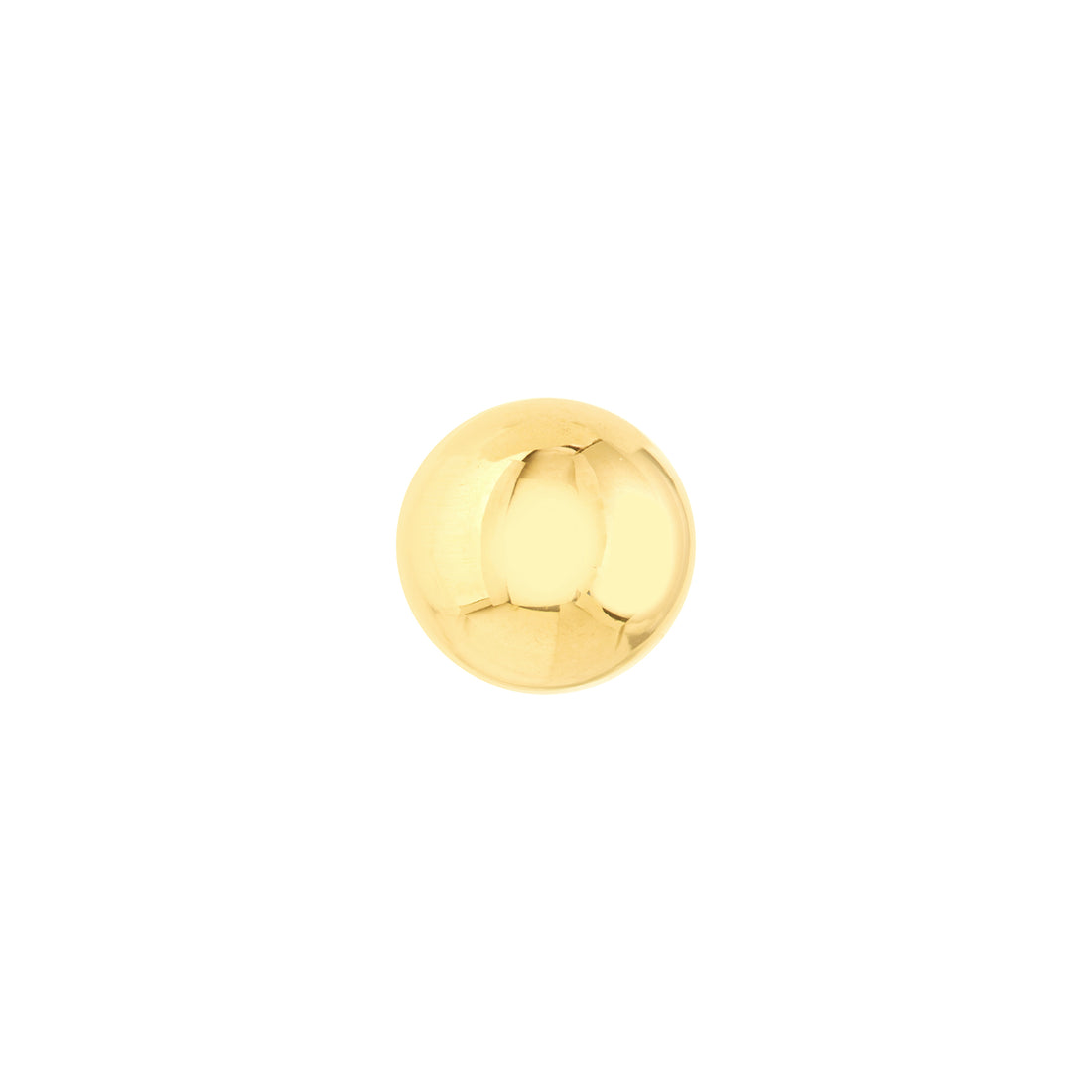 8mm Polished Ball Stud Earrings