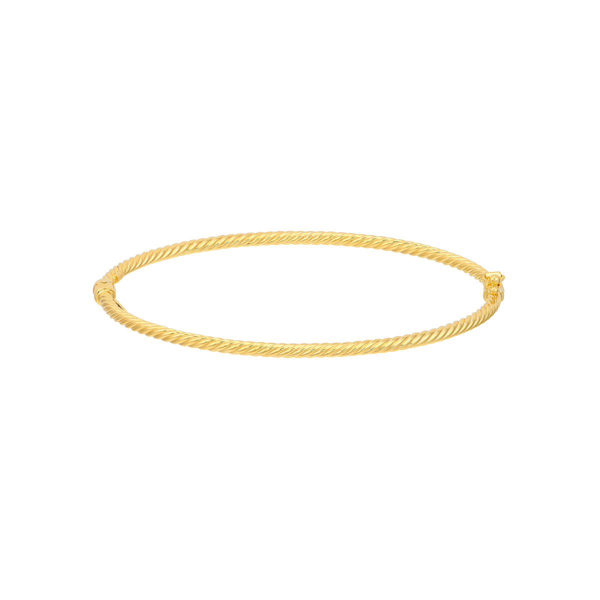 Twisted Tube Bangle