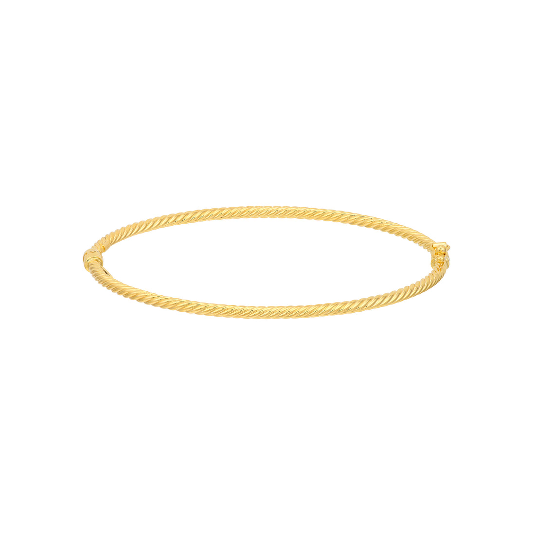 Twisted Tube Bangle