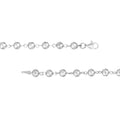 Diamond-Cut Beaded Bracelet