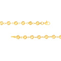 Diamond-Cut Beaded Bracelet