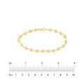 Diamond-Cut Beaded Bracelet