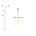 Tapered Cross Pendant