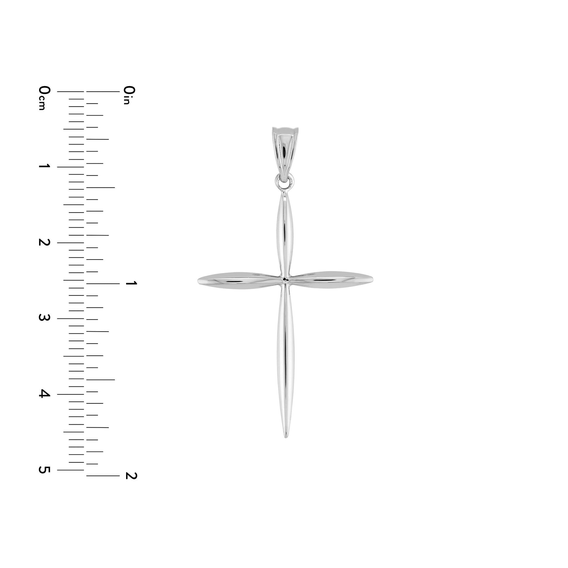 Tapered Cross Pendant