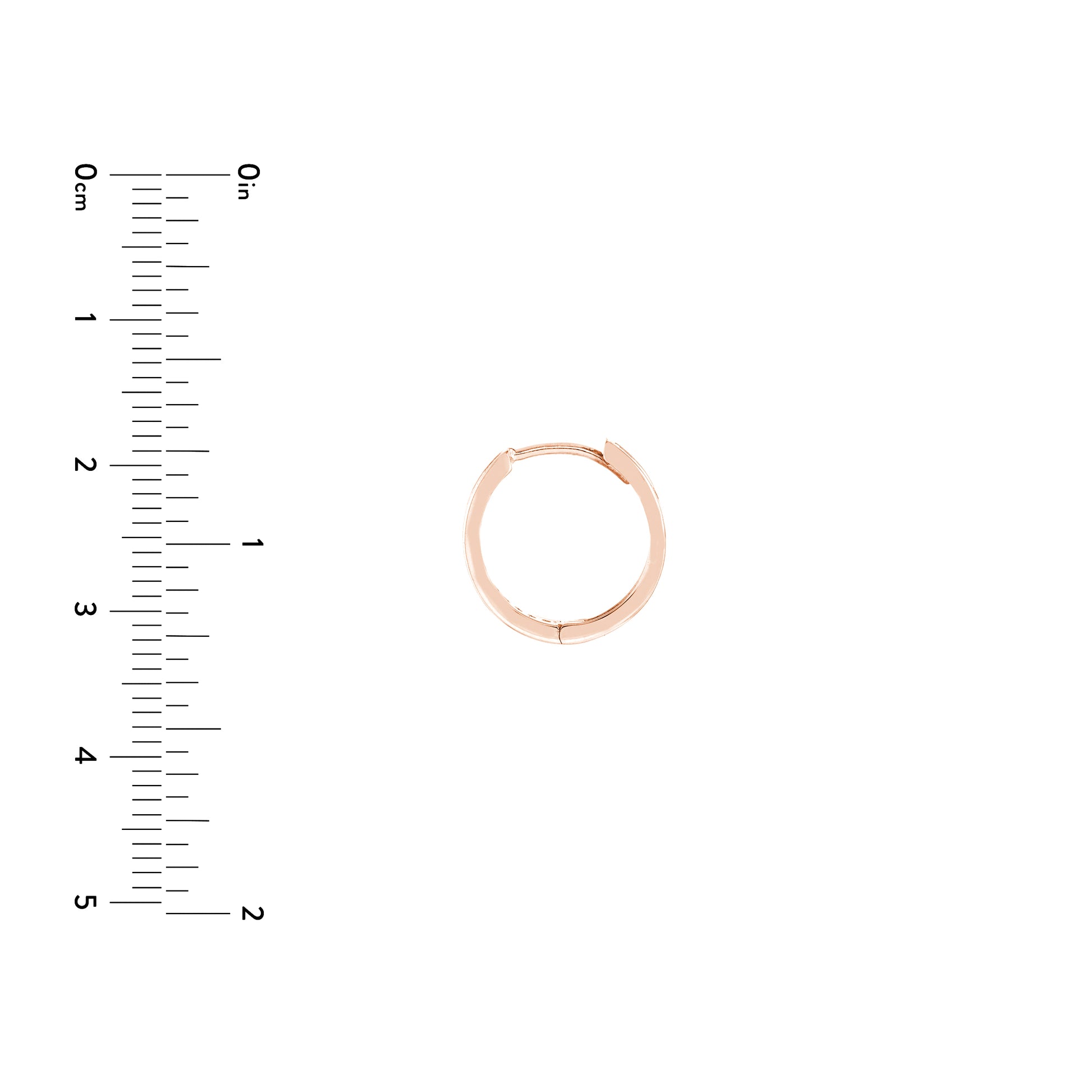Reversible CZ Hoop Earrings