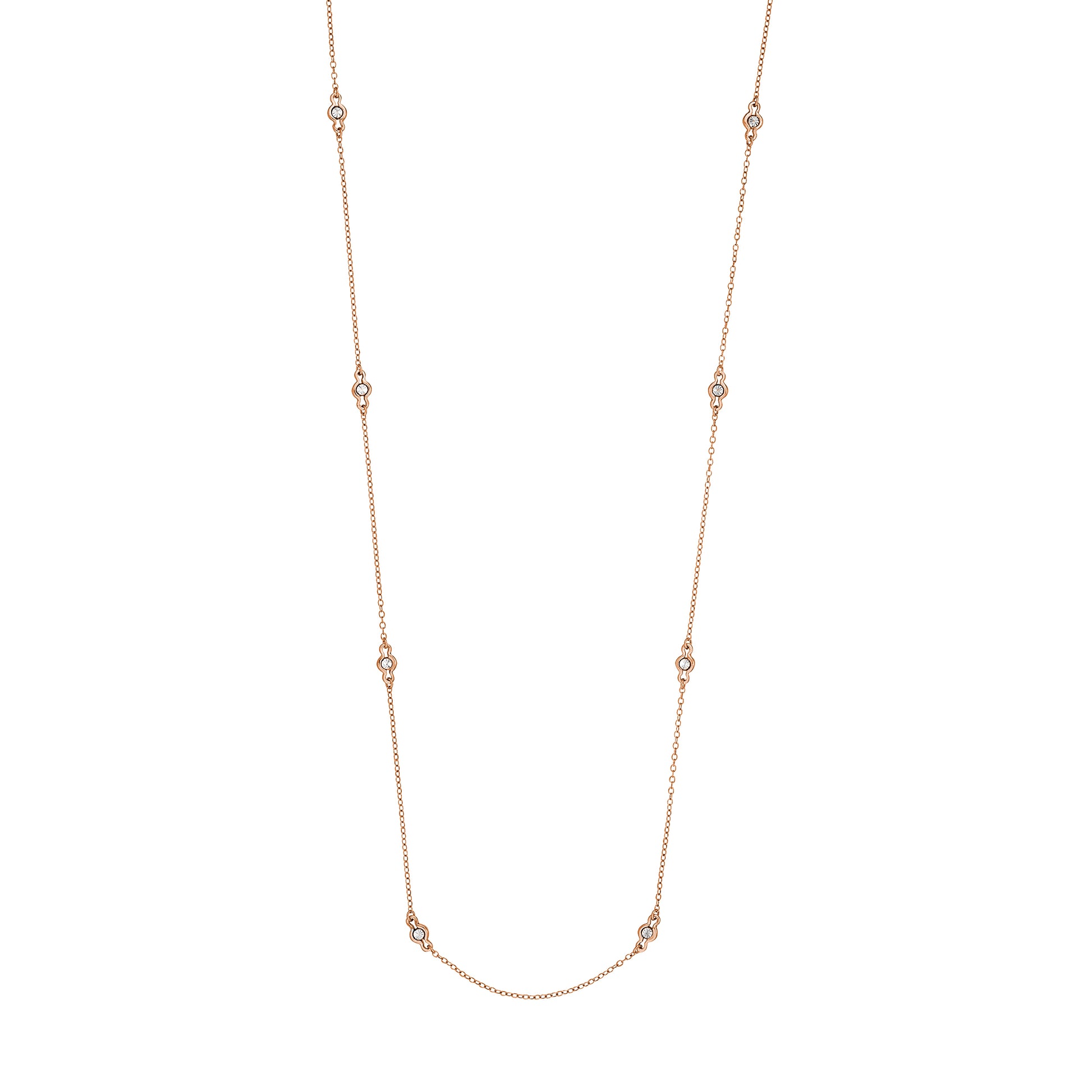Long N Lovely Cable/illision Dia Stat Nk