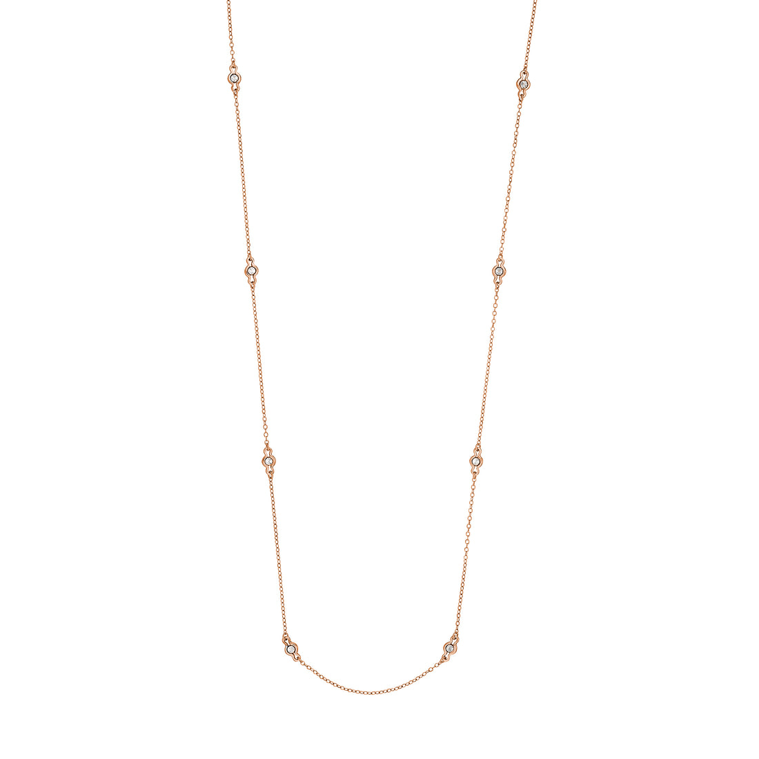 Long N Lovely Cable/illision Dia Stat Nk
