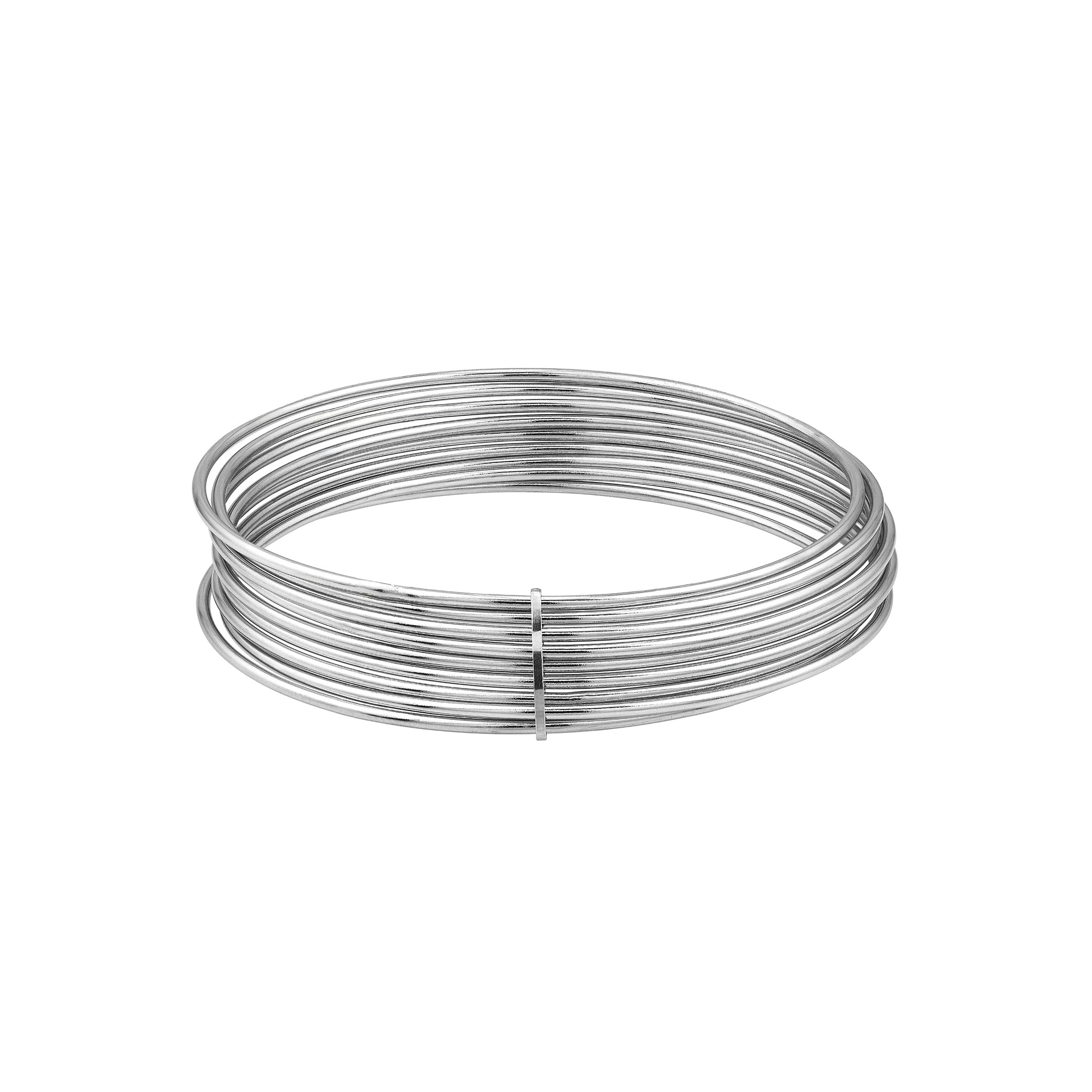 Sterling Silver Nine-Piece Stackable Bangle Set