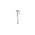 Tapered Oval Hoop Earrings