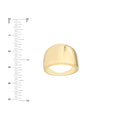 Wide Band Signet Ring