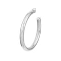 5mm x 50mm Tube Hoop Earrings