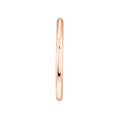 5mm x 60mm Tube Hoop Earrings