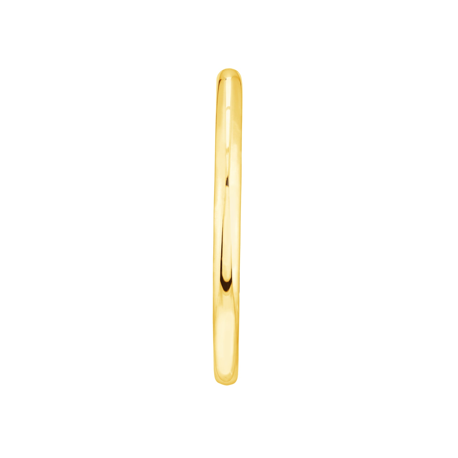 5mm x 60mm Tube Hoop Earrings