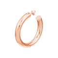 6mm x 40mm Tube Hoop Earrings