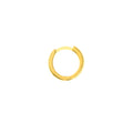 Square Tube Round Hoop Earrings