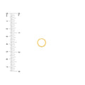 12.35 X 2MM Square Wire Hoop Earrings