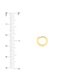 1/8tcw Diamond 10mm Hoop Earrings