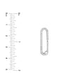 Diamond Designer Push Clasp