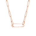 Square Wire Oval Designer Push Lock