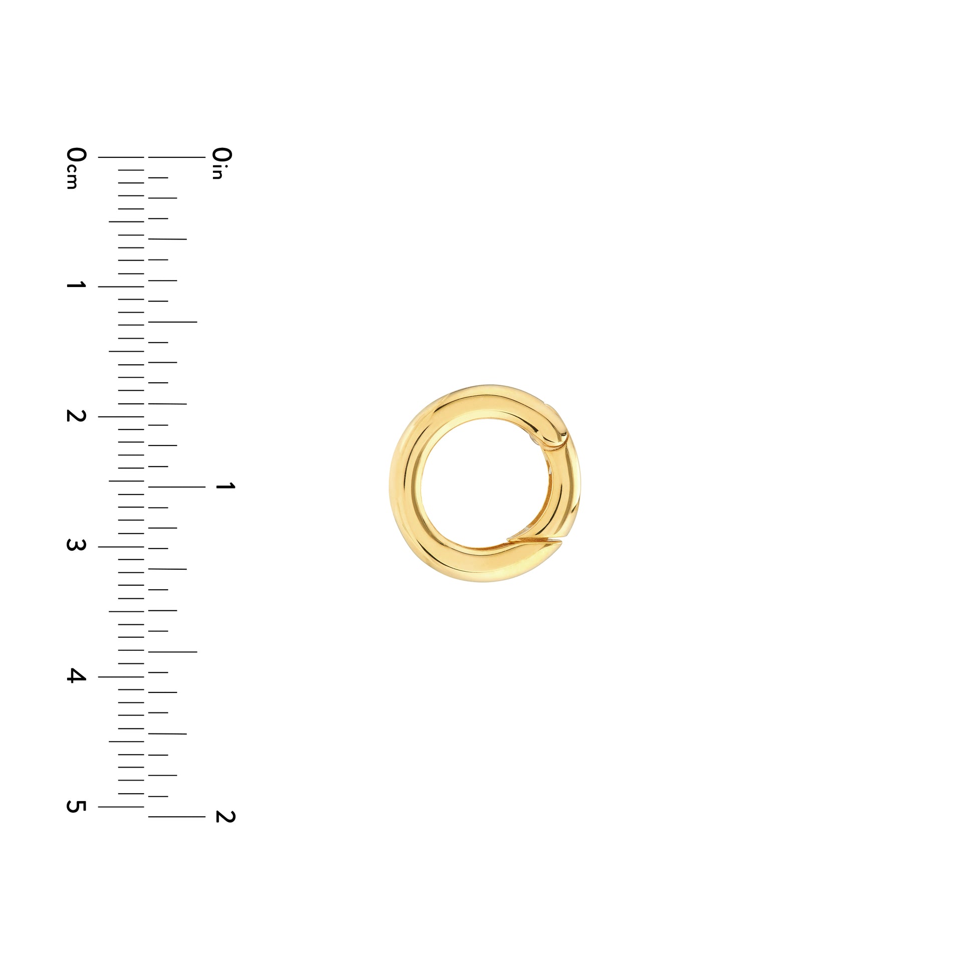 Round Push Lock