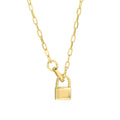 Mini Oval Push Lock Clasp