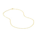 Curb Saturn Chain with Diamond-Cut Stations