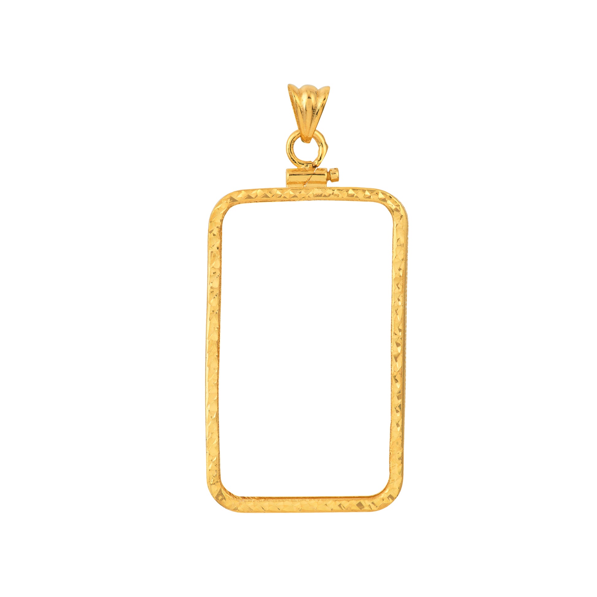Pamp Suisse Lady Fortuna 1 Oz Diamond Cut Coin Bezel