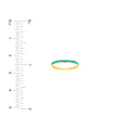 Turquoise Enamel Band Ring