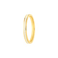 White Enamel Band Ring