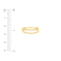 Double Beaded Wire Ring