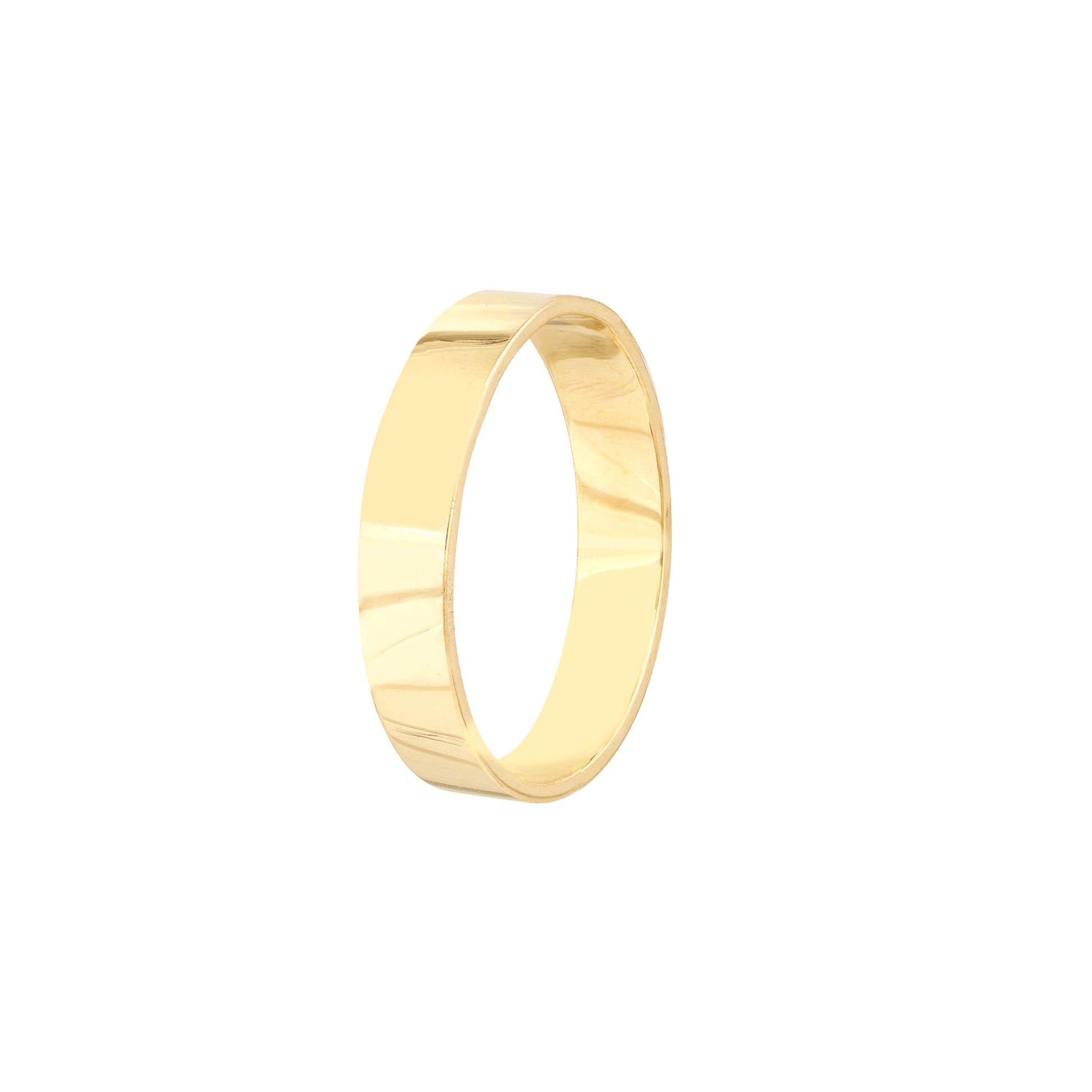3.70mm High Polished Band