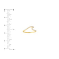 Diamond Wave Ring