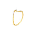 Diamond Wave Ring