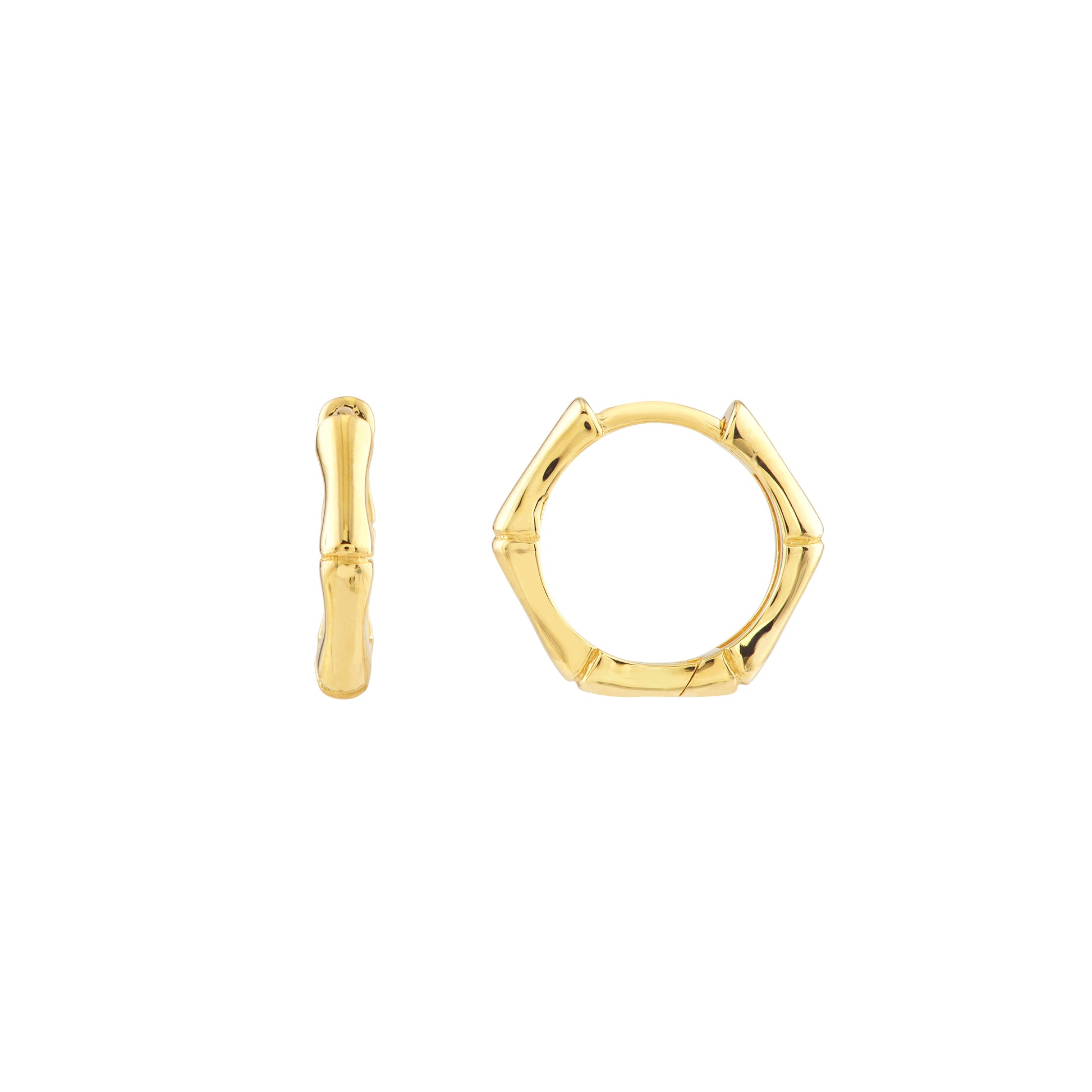 Bamboo Pentagon Hoops