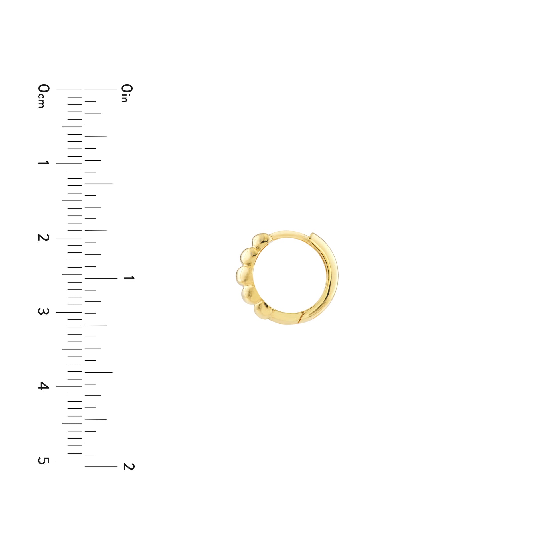 Puffy Polished Hoops