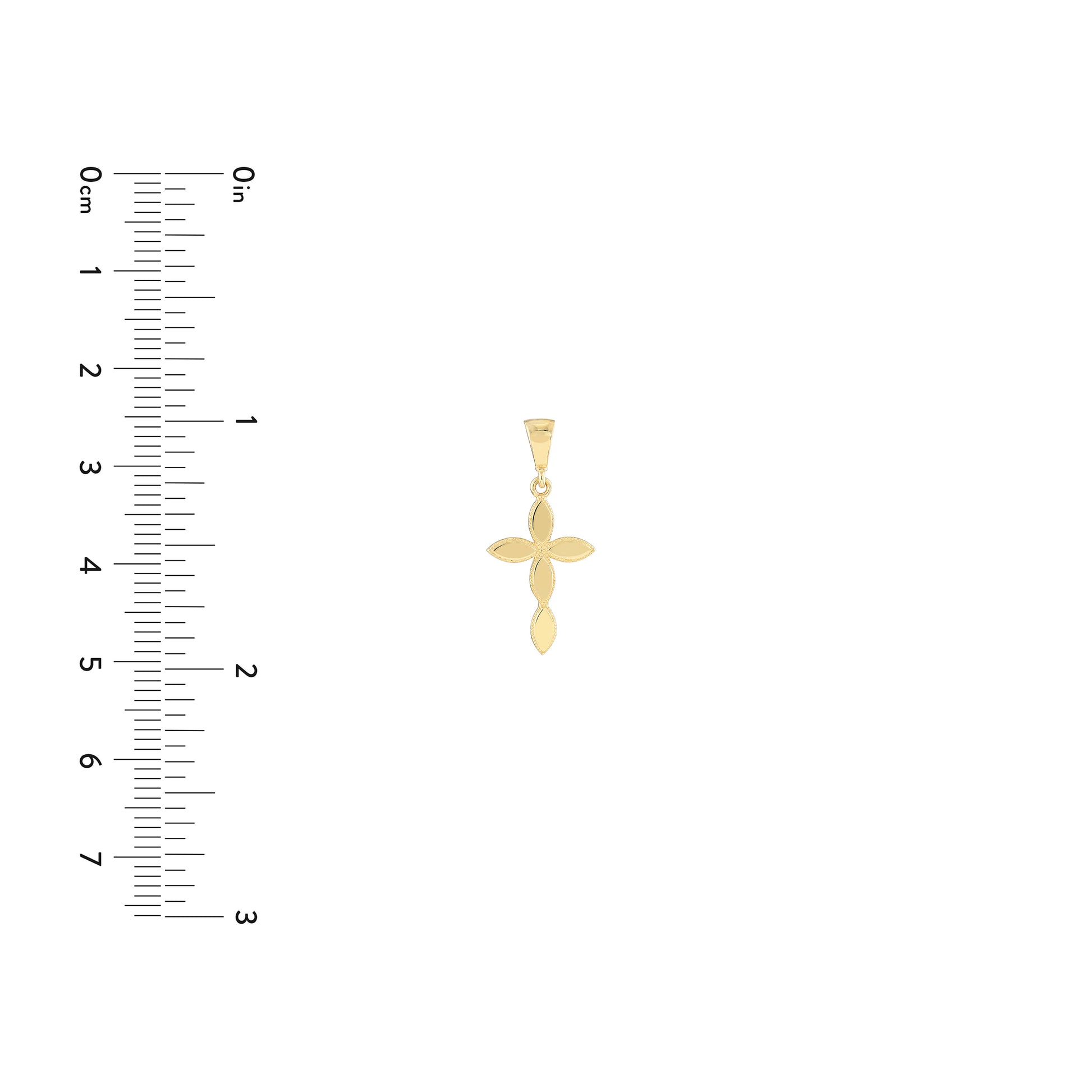 Multiple Marquise Polished Cross