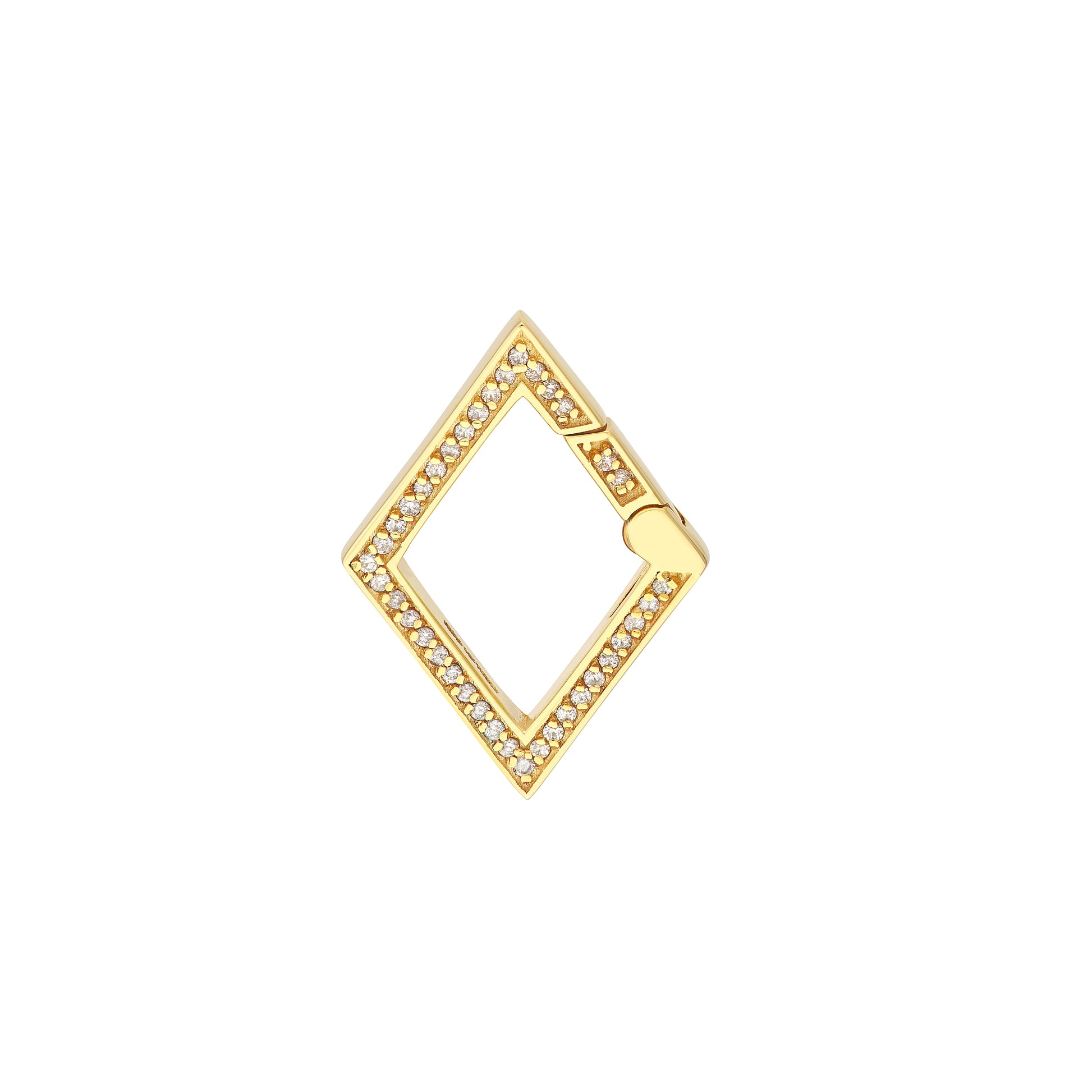 Diamond Rhombus Push Lock