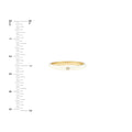 Diamond Bezel on White Enamel Band Ring